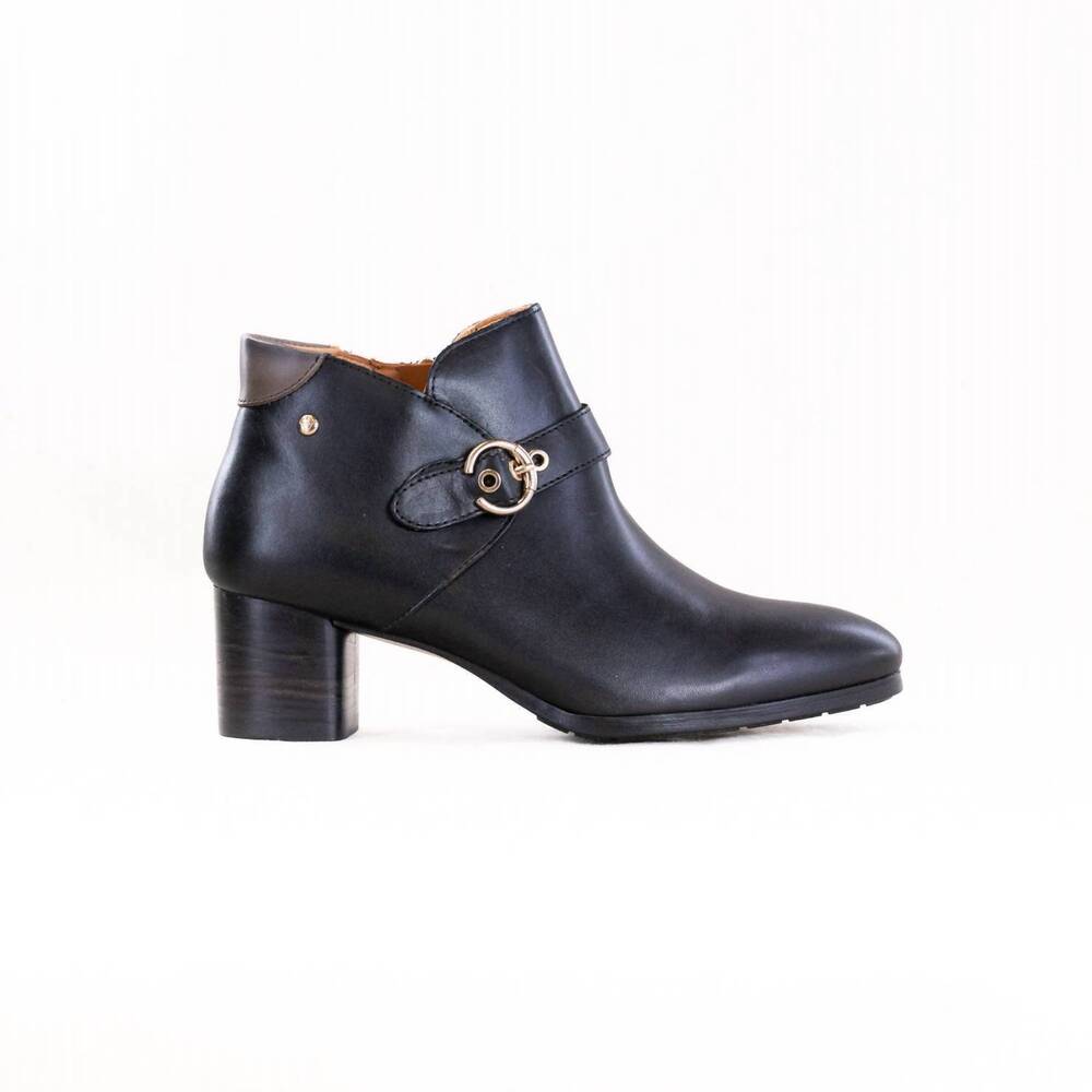 NEW PIKOLINOS women's high-heeled ankle boots in black